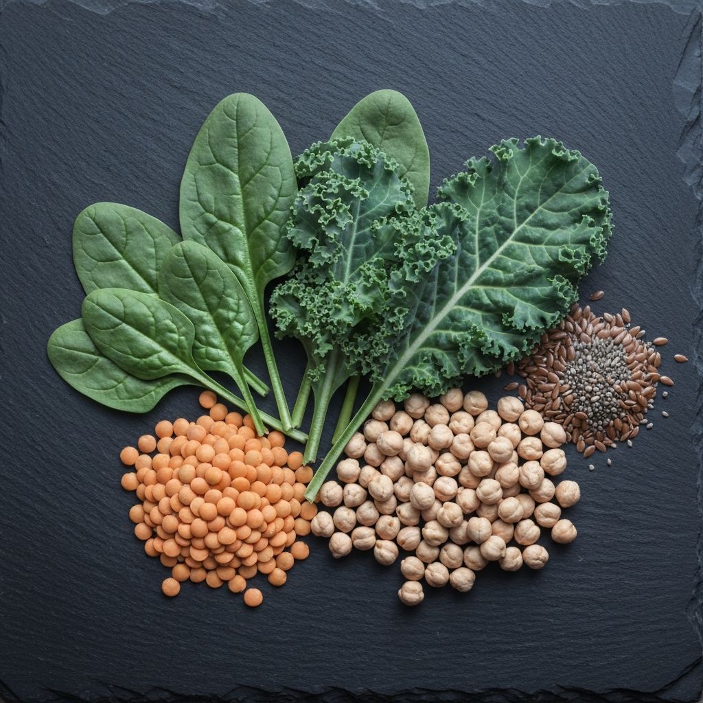 Iron-rich food sources